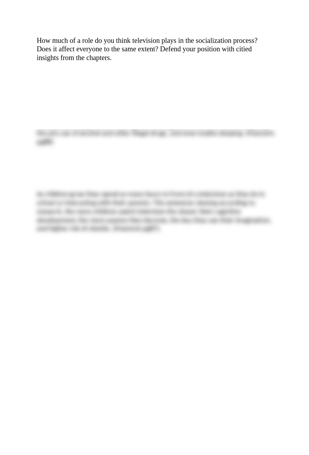 Week 3..chapter 3...How much of a role do you think television plays in the socialization process.do_d7w1bt38qvb_page1