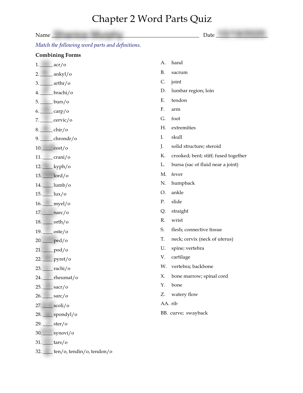 Chapter 2 Word Parts Quiz.pdf_d7wckoqsebx_page1