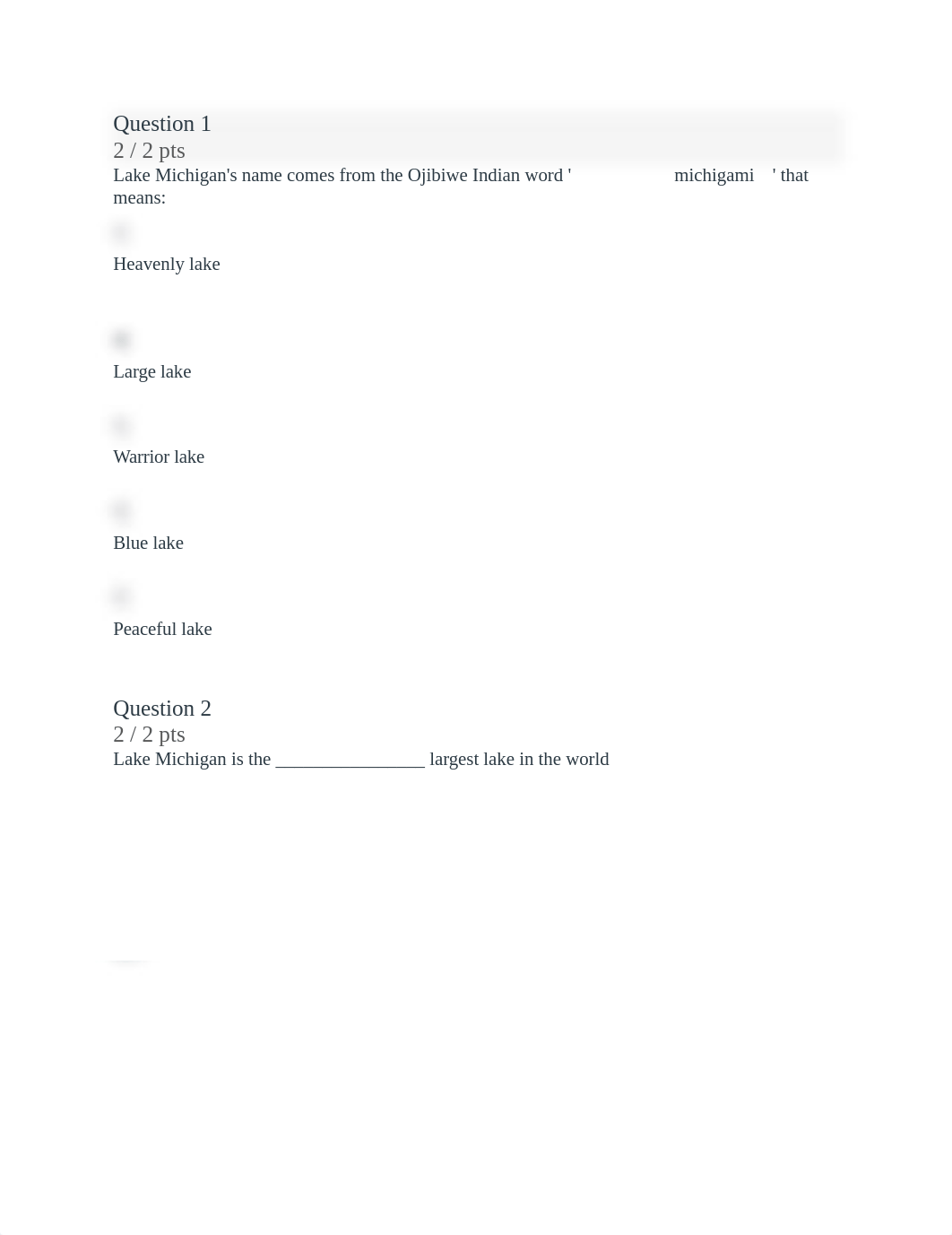 Part V Video Quiz 5 Lake Michigan, Planting Corn, Grasslands and Bison.docx_d7wddtv32jj_page1