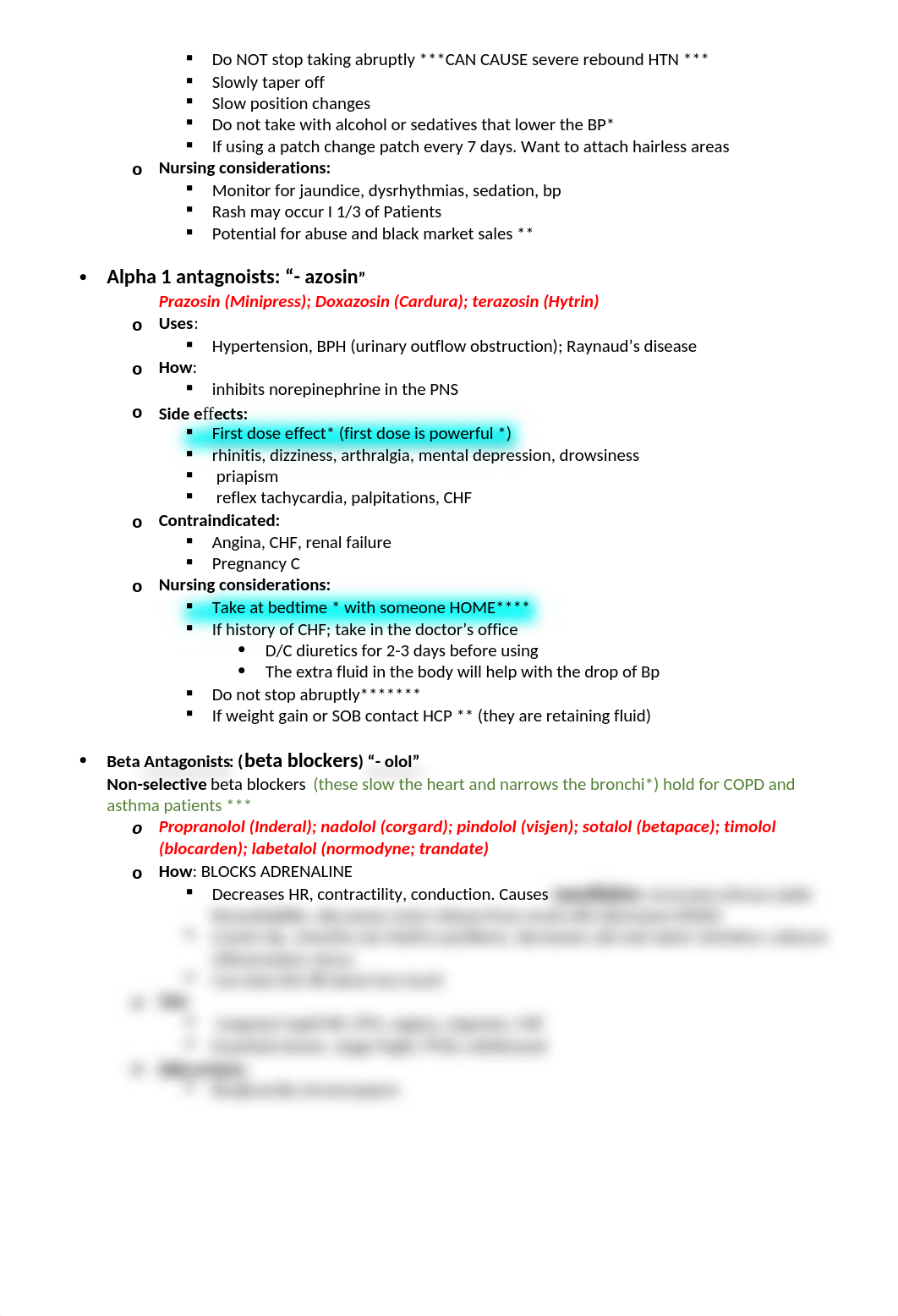 Pharm Test 2 REVIEW .docx_d7wdqpzpkyz_page2