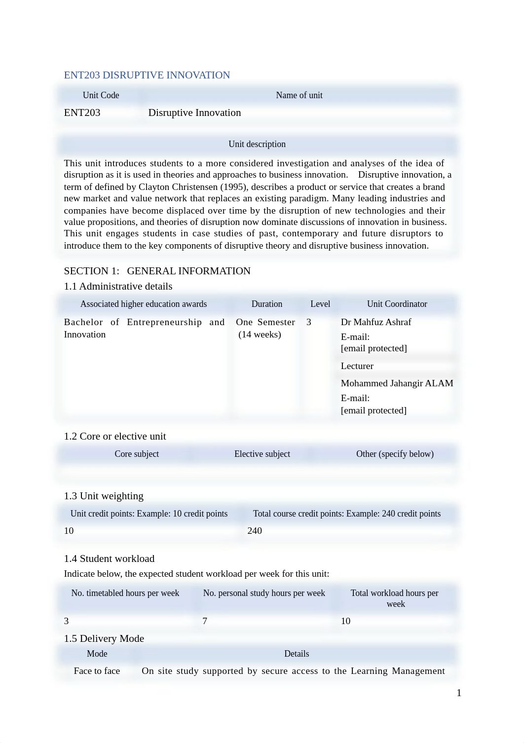 ENT203 DISRUPTIVE INNOVATION COURSE OUTLINE WITH MARKING RUBRIC (1).docx_d7whhv715yi_page1