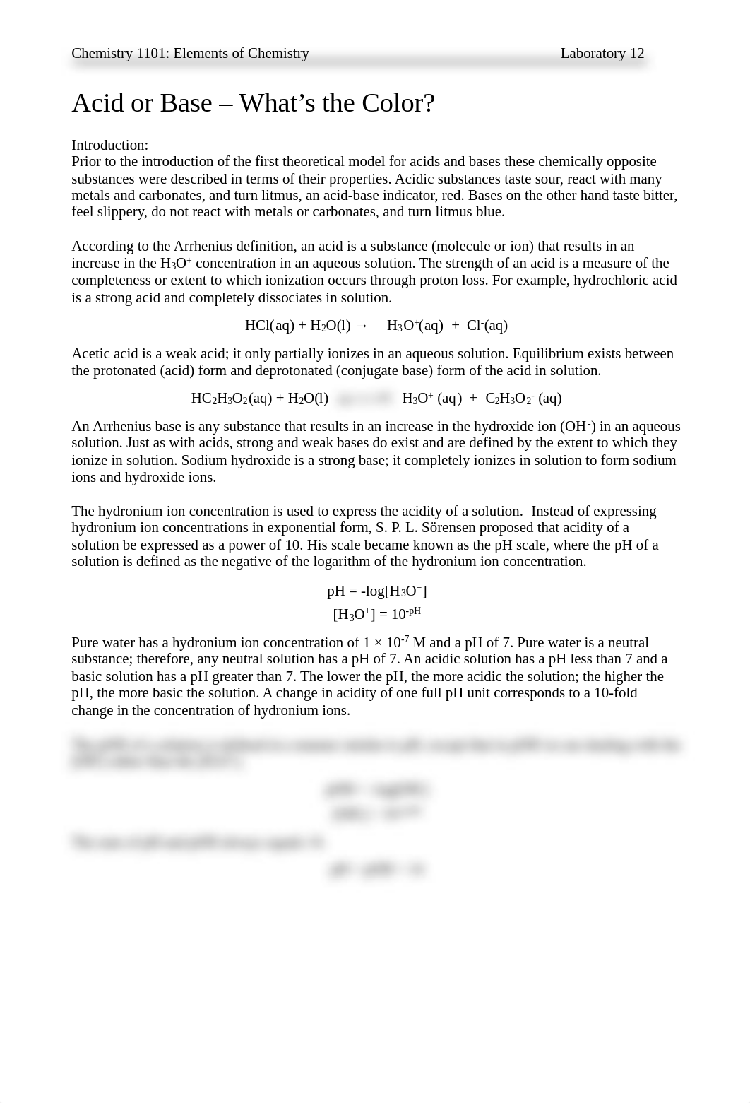 Lab 12 Acid or Base - What's the Color! (1).pdf_d7wlhpfejvv_page1