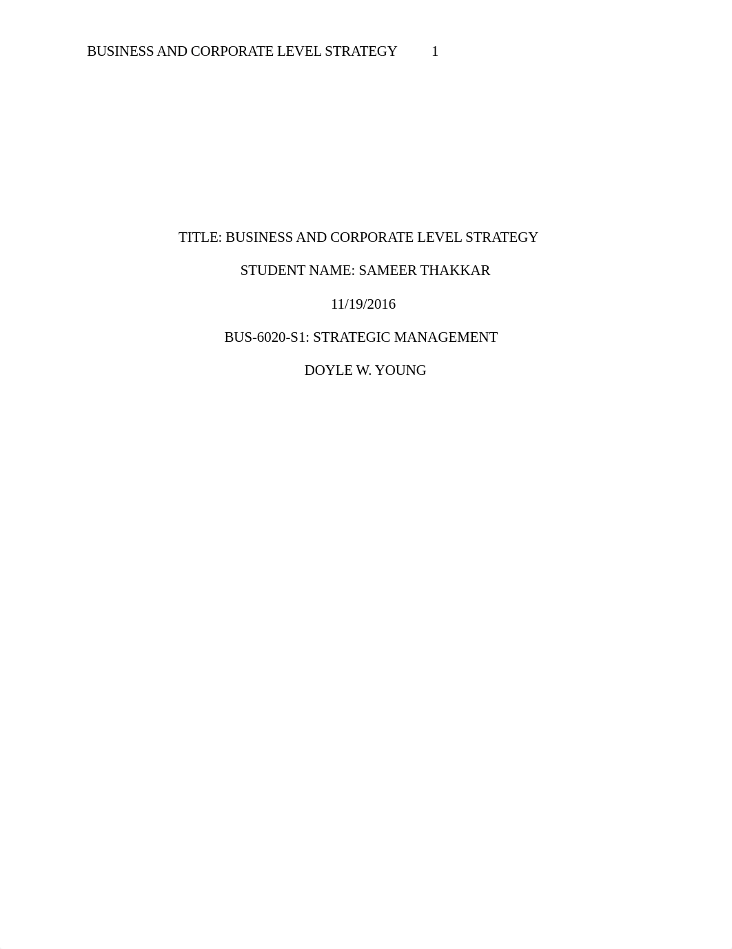 Corporate & Business Level Strategy in APA format old.docx_d7x0lrljo38_page1