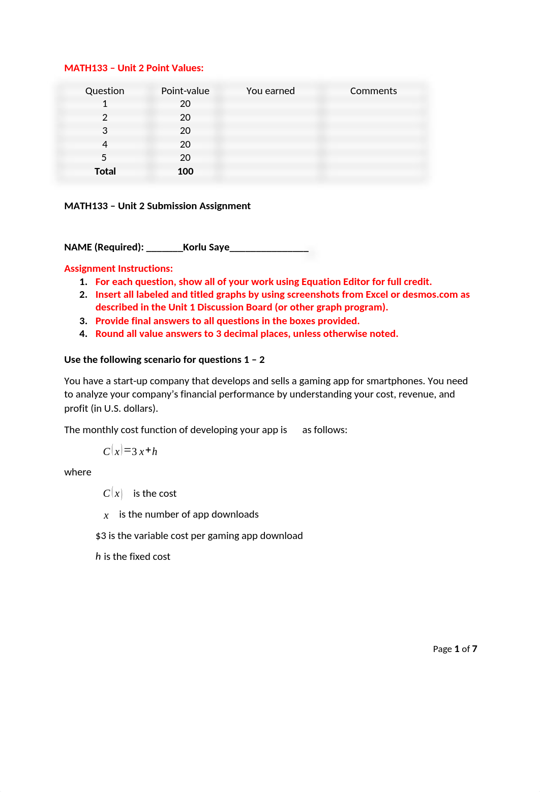 Math133 Unit 2 Submission Assignment.docx_d7x0r5j2ppx_page1