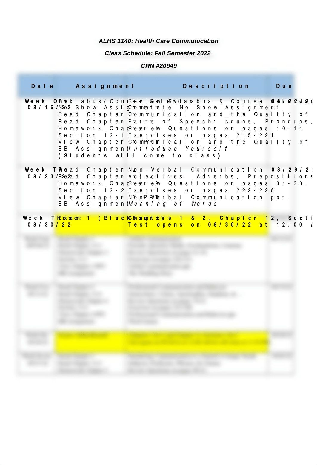 ALHS 1140 Fall 2022 Course Calendar (1).docx_d7xa2bvg3ur_page1