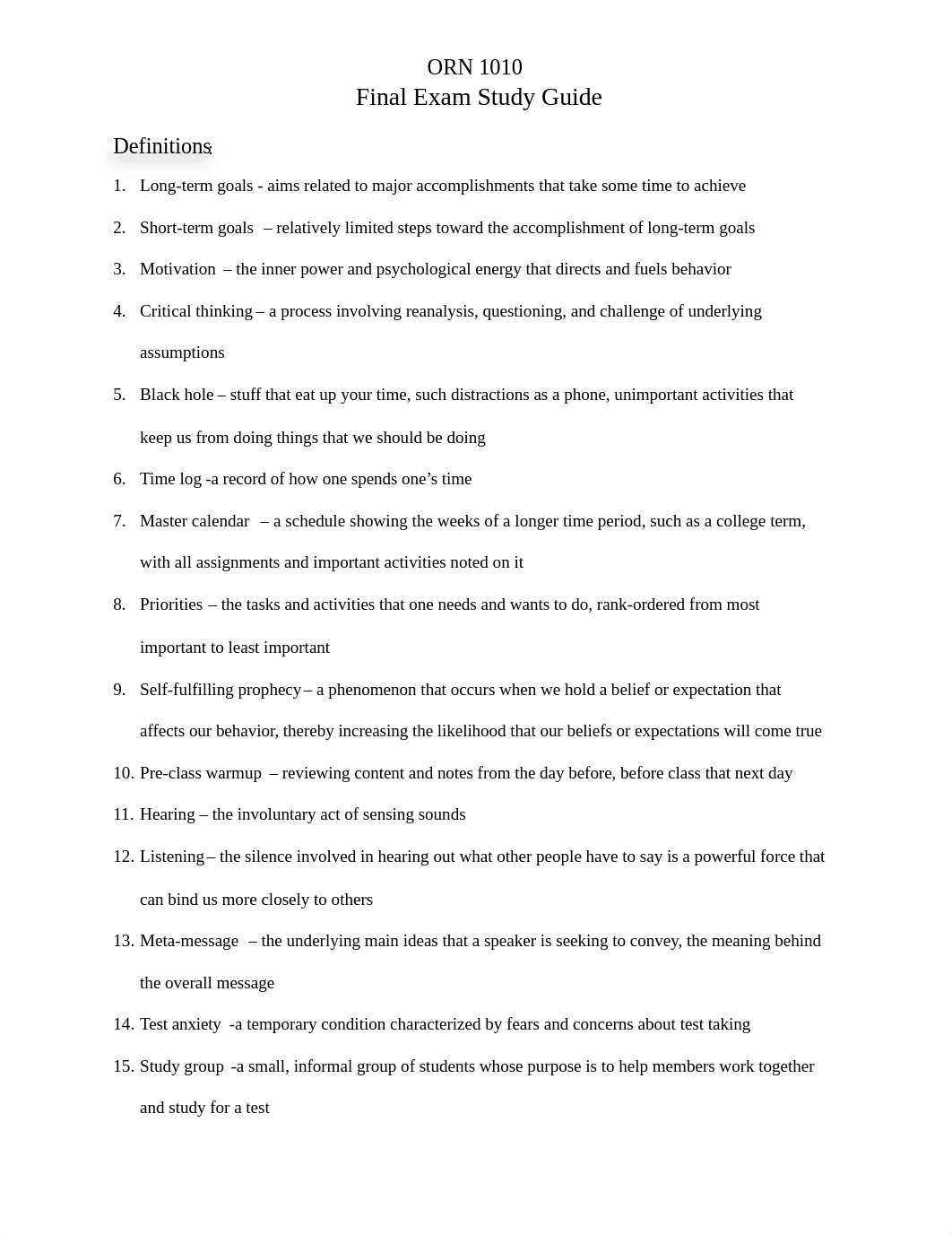 ORN 1010 Fall 2018 Study Guide Chloe Allen (1).docx_d7y6mpby3ty_page1