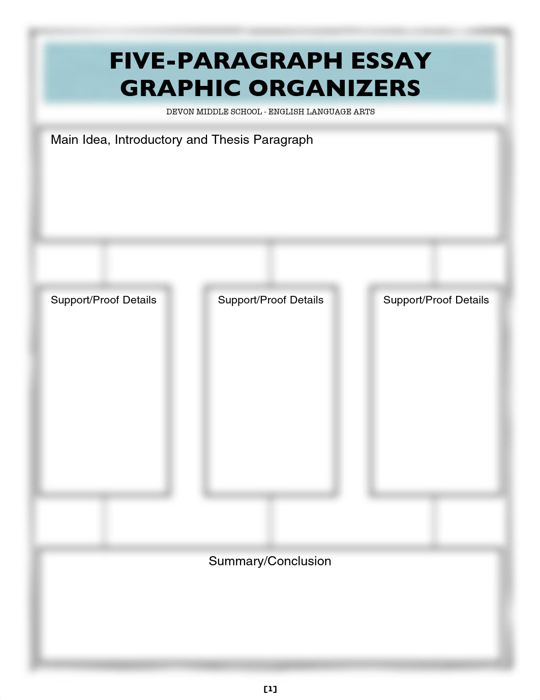 Five-Paragraph Essay Graphic Organizers.pdf_d7y9zvtjlno_page1