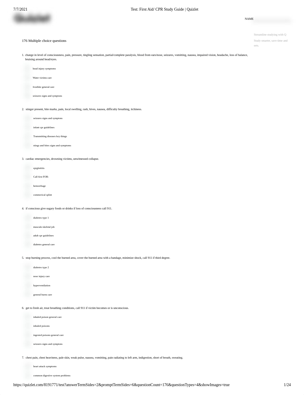 Test_ First Aid_ CPR Study Guide _ Quizlet.pdf_d7ycxrp6ruo_page1