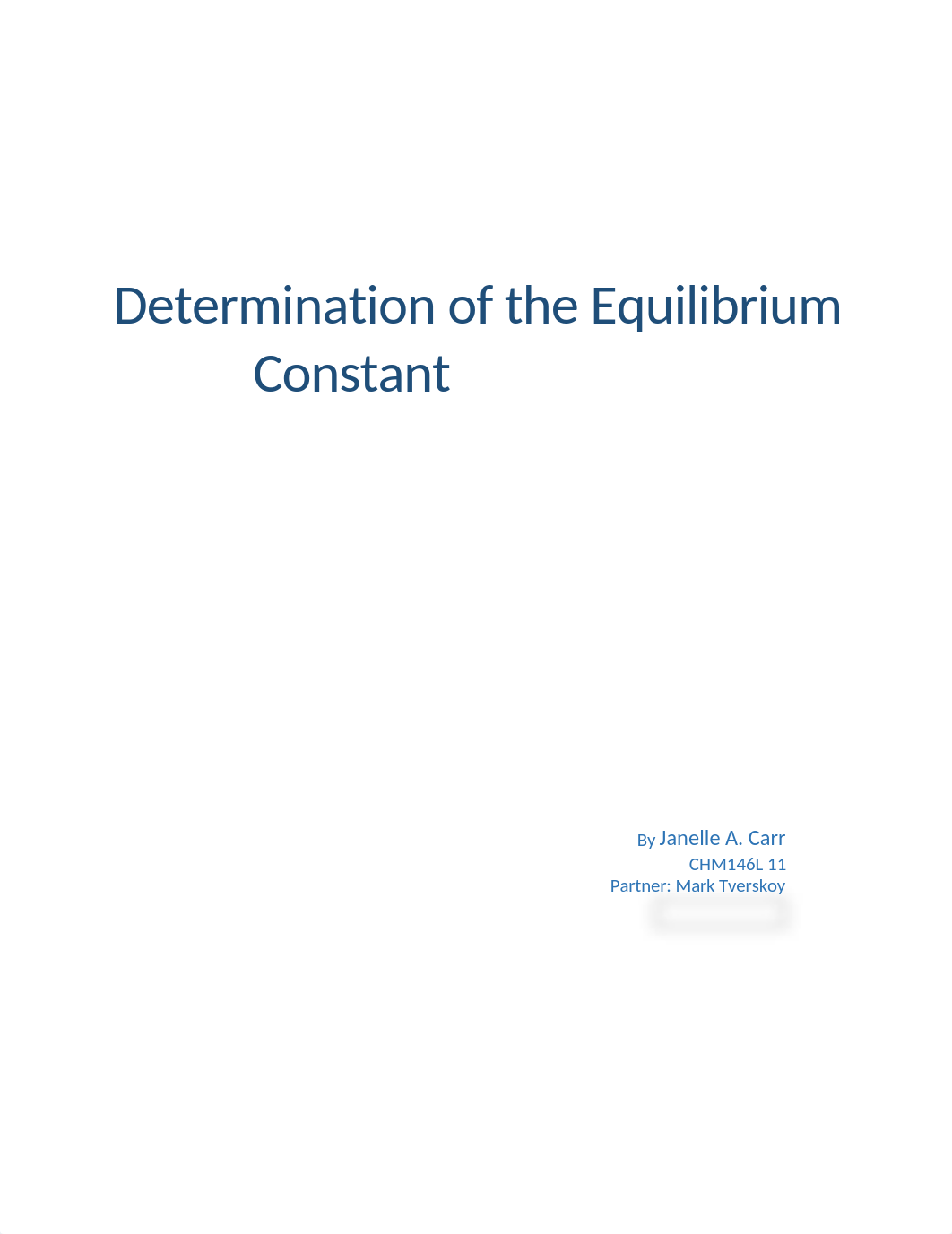 Determination of the Equilibrium Constant Lab Report_d7yl64jijzg_page1