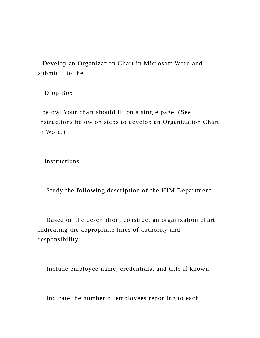 Develop an Organization Chart in Microsoft Word and submit it t.docx_d7ywy8h4r99_page2