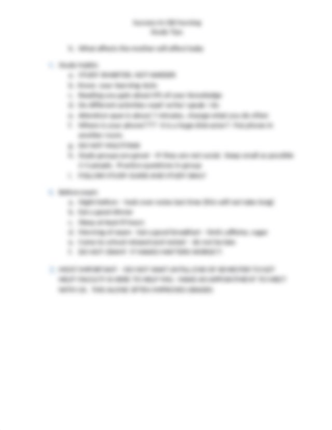 Success in OB Nursing, Study tips(1).docx_d7z03308jjs_page2