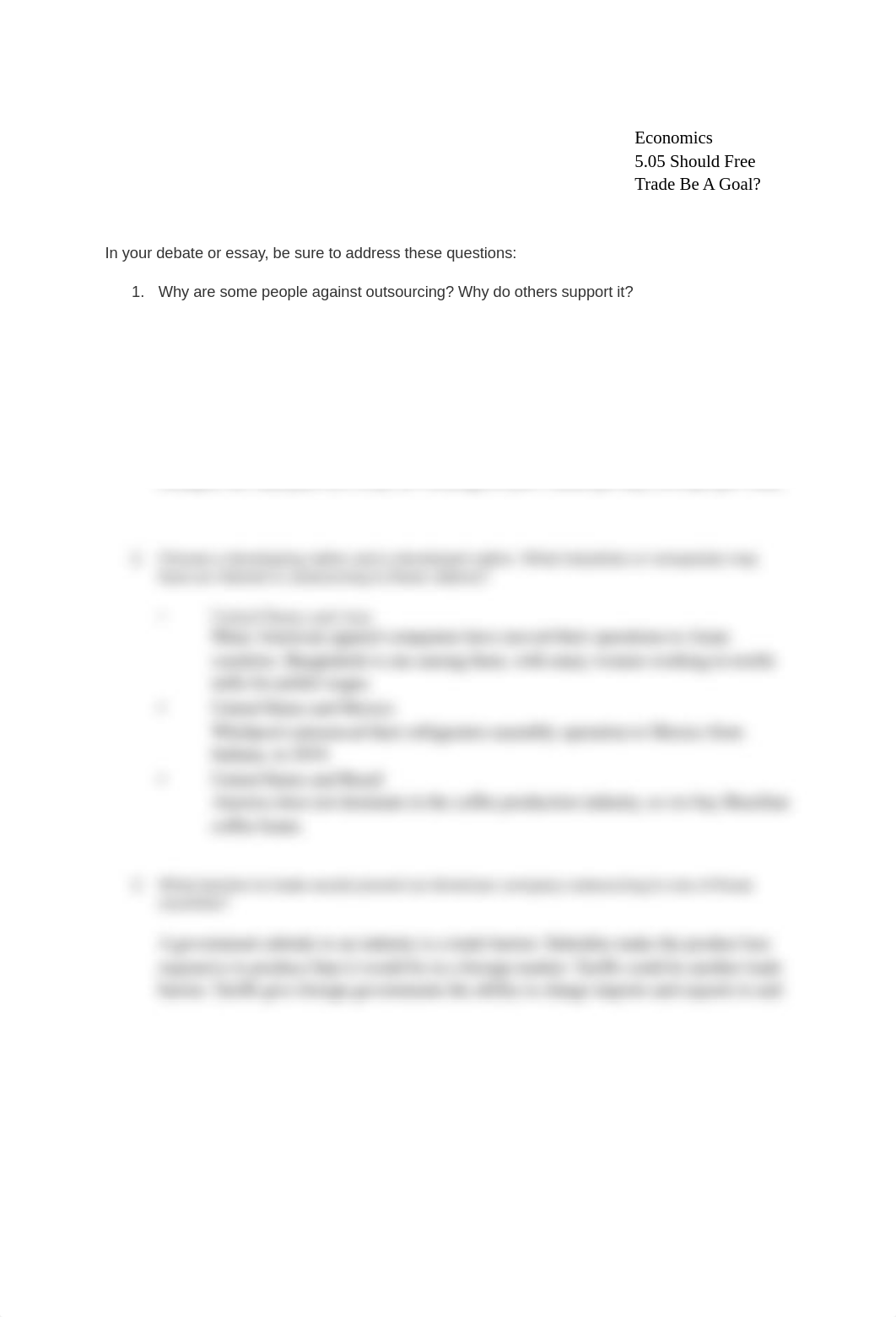 5.05 Should Free Trade Be A Goal Assignment.pdf_d7z40k655jq_page1