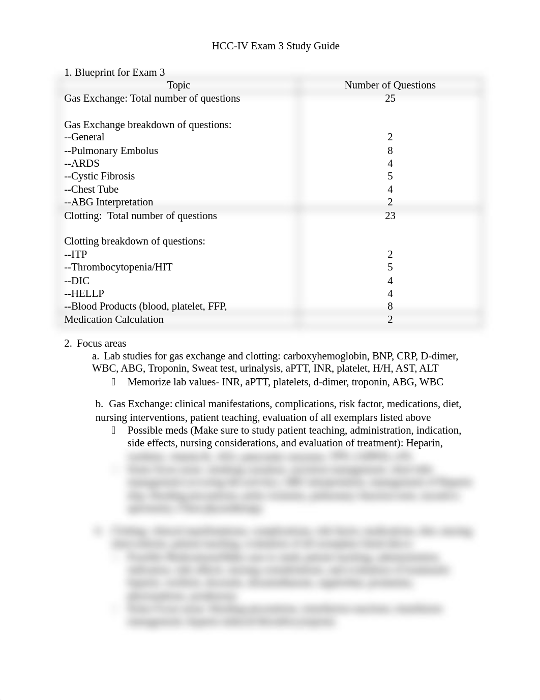 RNSG 2539 Exam 3 Study Guide Gas Exchange_Clotting.docx_d7z6vaw4mtr_page1