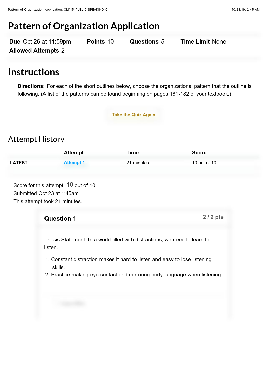 Pattern of Organization Application: CM115-PUBLIC SPEAKING-CI.pdf_d7z8shx6yhf_page1