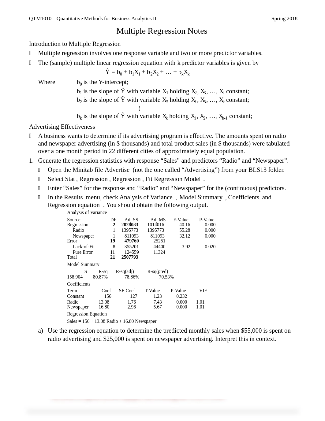 Multiple Regression Notes with answers.pdf_d7zblwo9b7a_page1