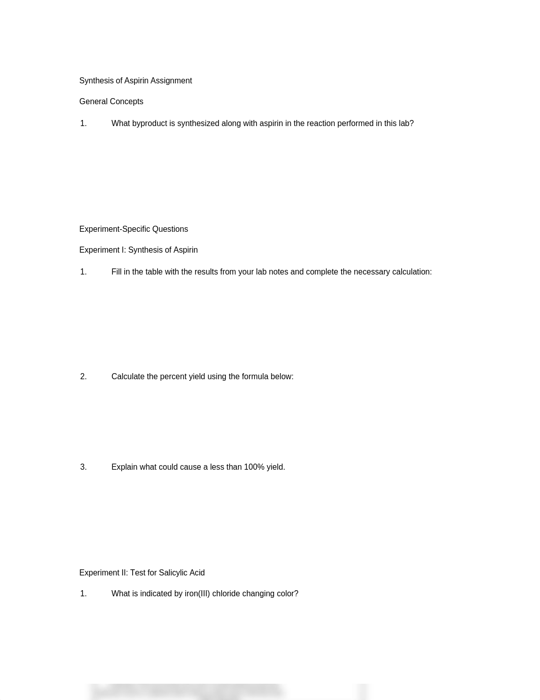 Synthesis of Aspirin Assignment_d7zfusbev1o_page1