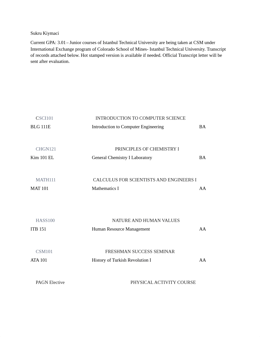 Matched Courses Documentation Sukru Kiymaci.pdf_d7zjrl3fg9l_page1