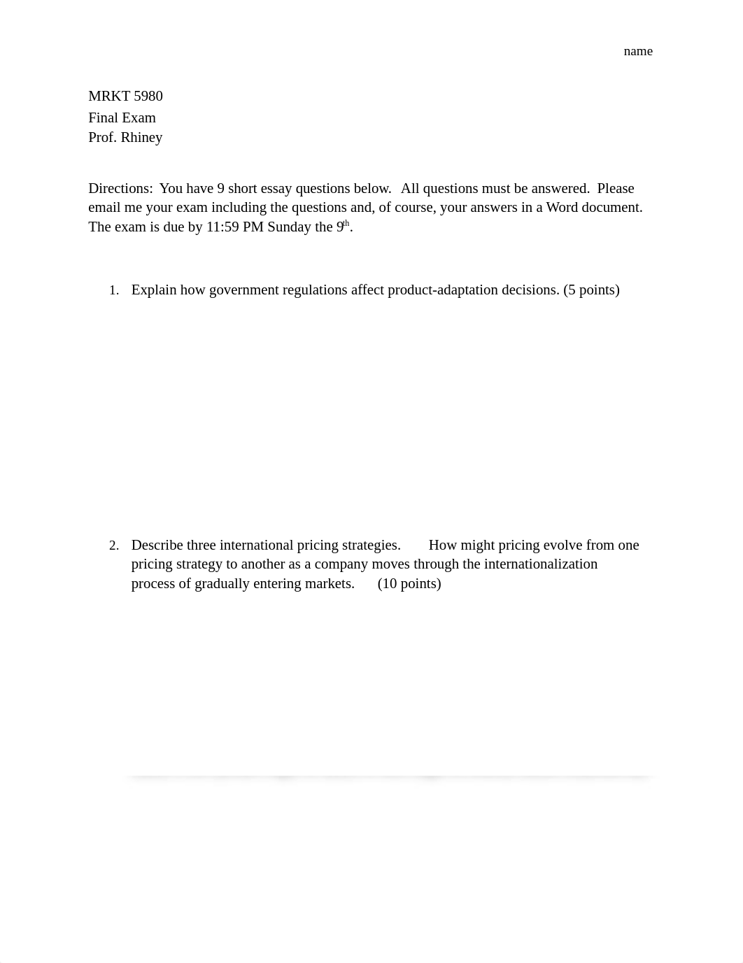 MRKT 5980 Issues in Management Final Exam questions_d7znro22eww_page1