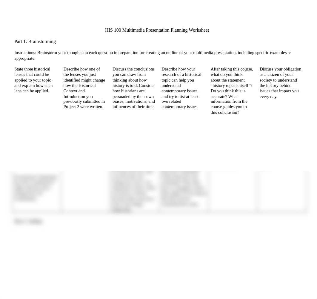 HIS 100 Multimedia Presentation Planning Worksheet (1).docx_d7zpm1yc6wt_page1