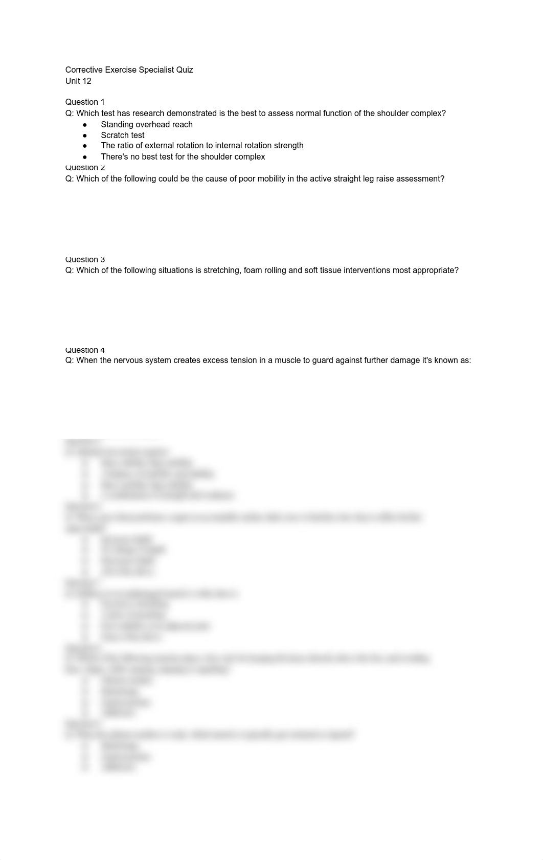 Corrective Exercise Specialist Quiz 8.pdf_d7zzzvlnryl_page1