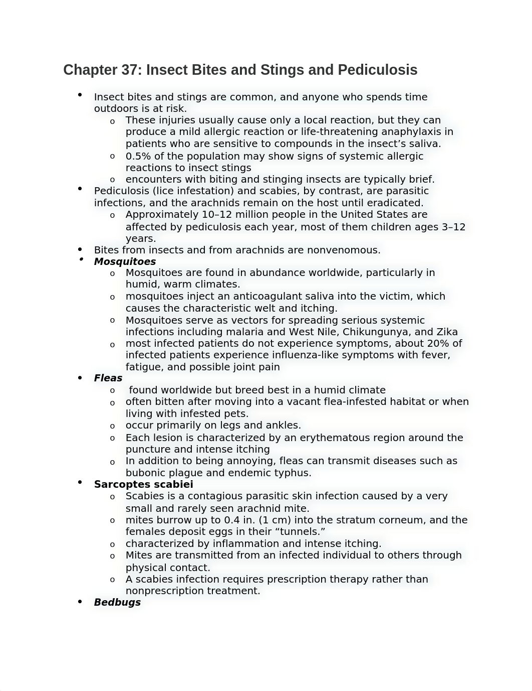 Chapter 37- Insect Bites and Stings and Pediculosis .docx_d80frw6uln1_page1