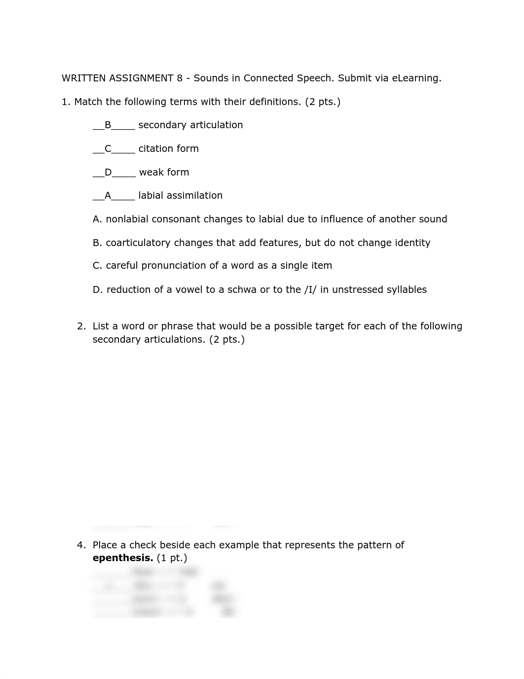 WRITTEN ASSIGNMENT 8 - Sounds in Connected Speech.pdf_d80rdypxgfs_page1