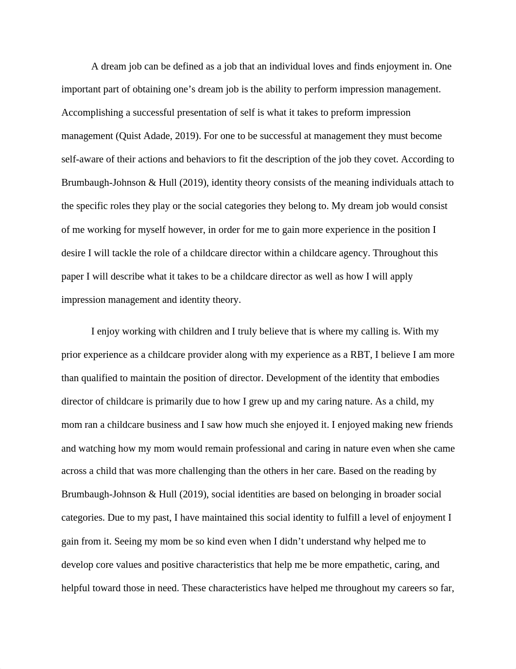 HUnt, C SOCY 313 Assignment 2 Dream Job.docx_d80y060pw9v_page2