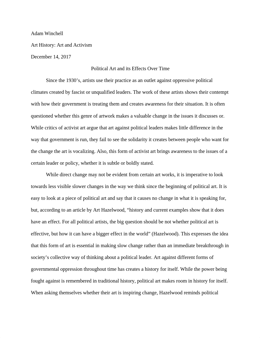 art and activism research paper.docx_d814r4ftc45_page1