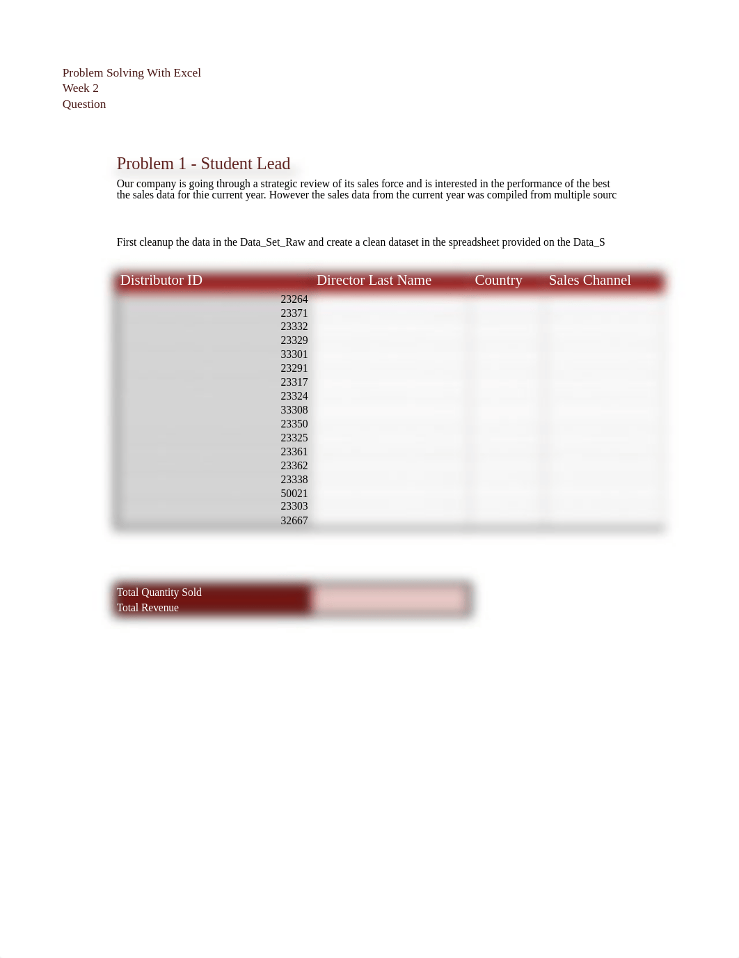 Problem Solving With Excel _Week 2_Culminating Exercise v6.xlsm_d8196ju6aak_page2