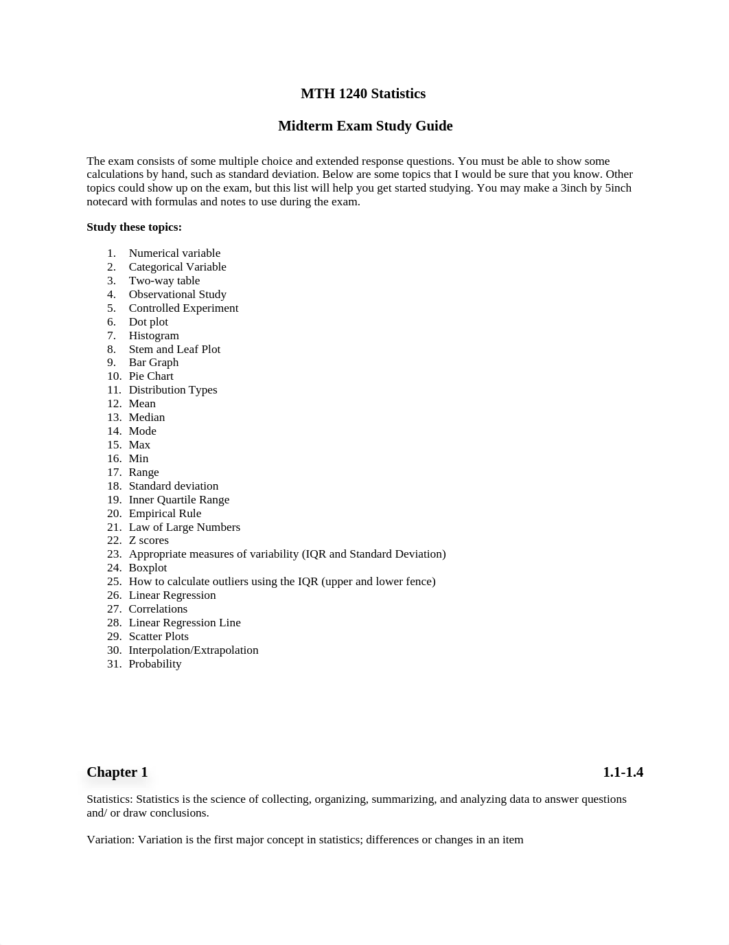 MTH 1240 Statistics Study guide -midterm.docx_d81ac4ybwms_page2