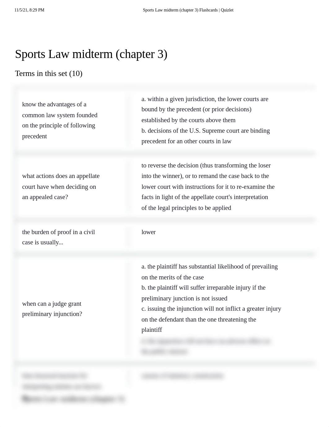 Sports Law midterm (chapter 3) Flashcards _ Quizlet.pdf_d81b1x1e66e_page1