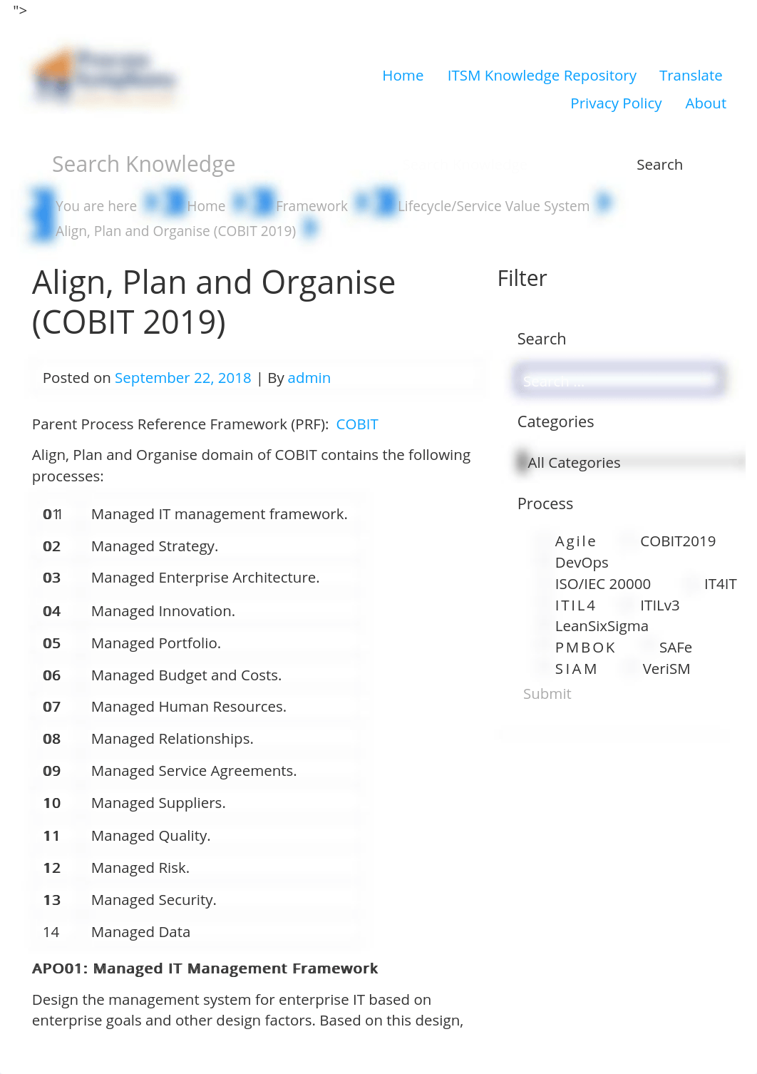 Align, Plan and Organise (COBIT 2019) - Process-Symphony - ITSM Knowledge Orchestrators_e6964019fc43_d81f332kp78_page1