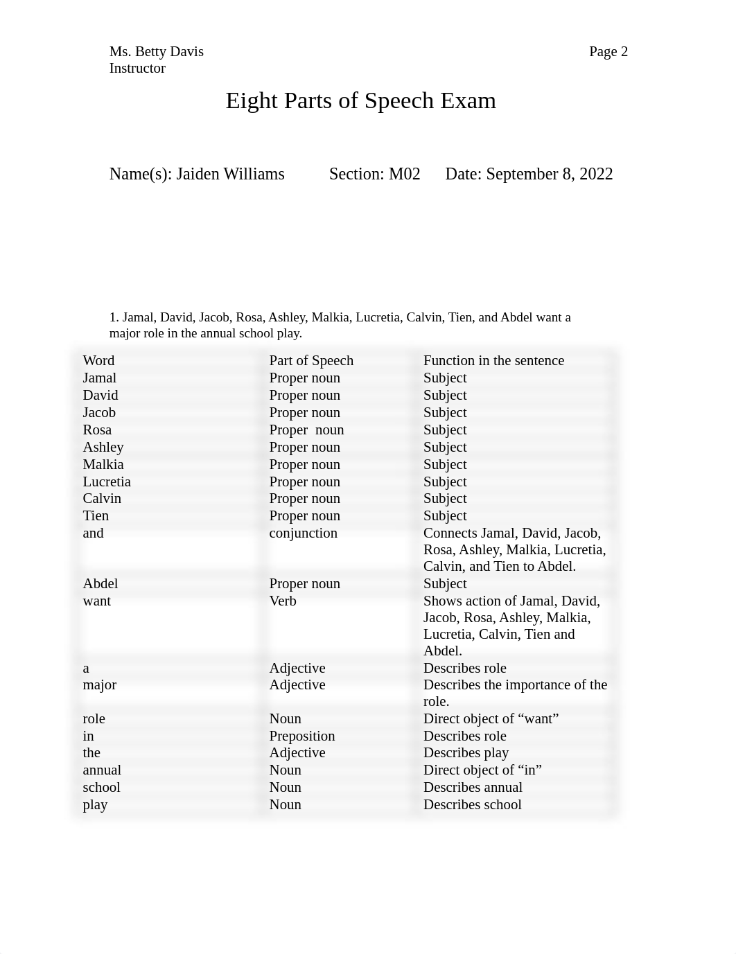 Eight Parts of Speech Exam .pdf_d82nmm57dex_page1