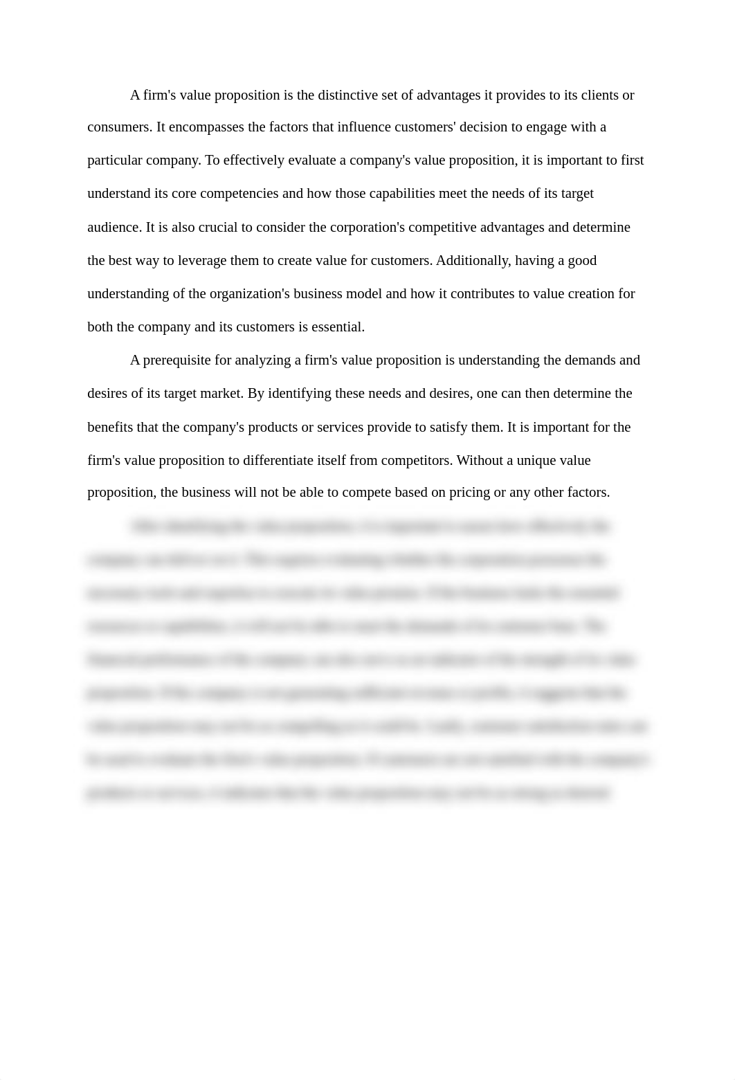 Post 2 - How would you analyze a firm's value proposition?.docx_d82o37uhhz6_page1