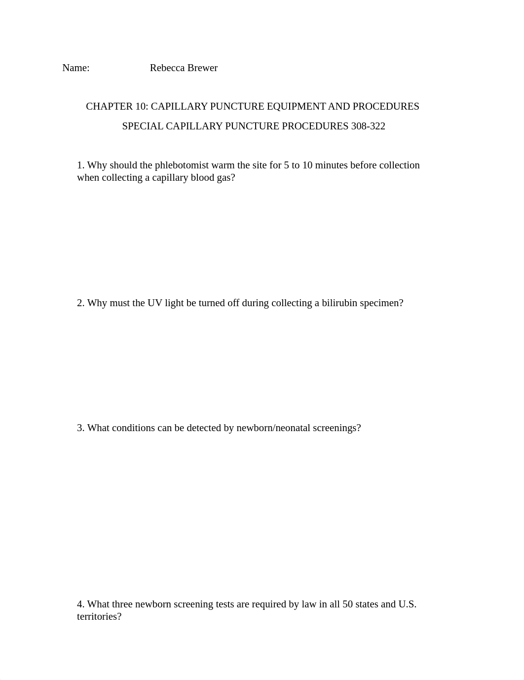 Chapter 10 Review Questions Special Capillary Puncture Procedures.docx_d82uhikxnap_page1