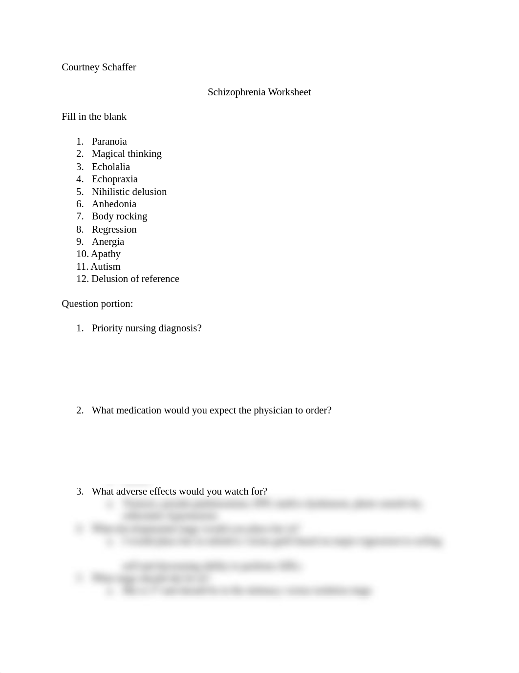 Schizophrenia Worksheet.docx_d82wdpbsi3q_page1