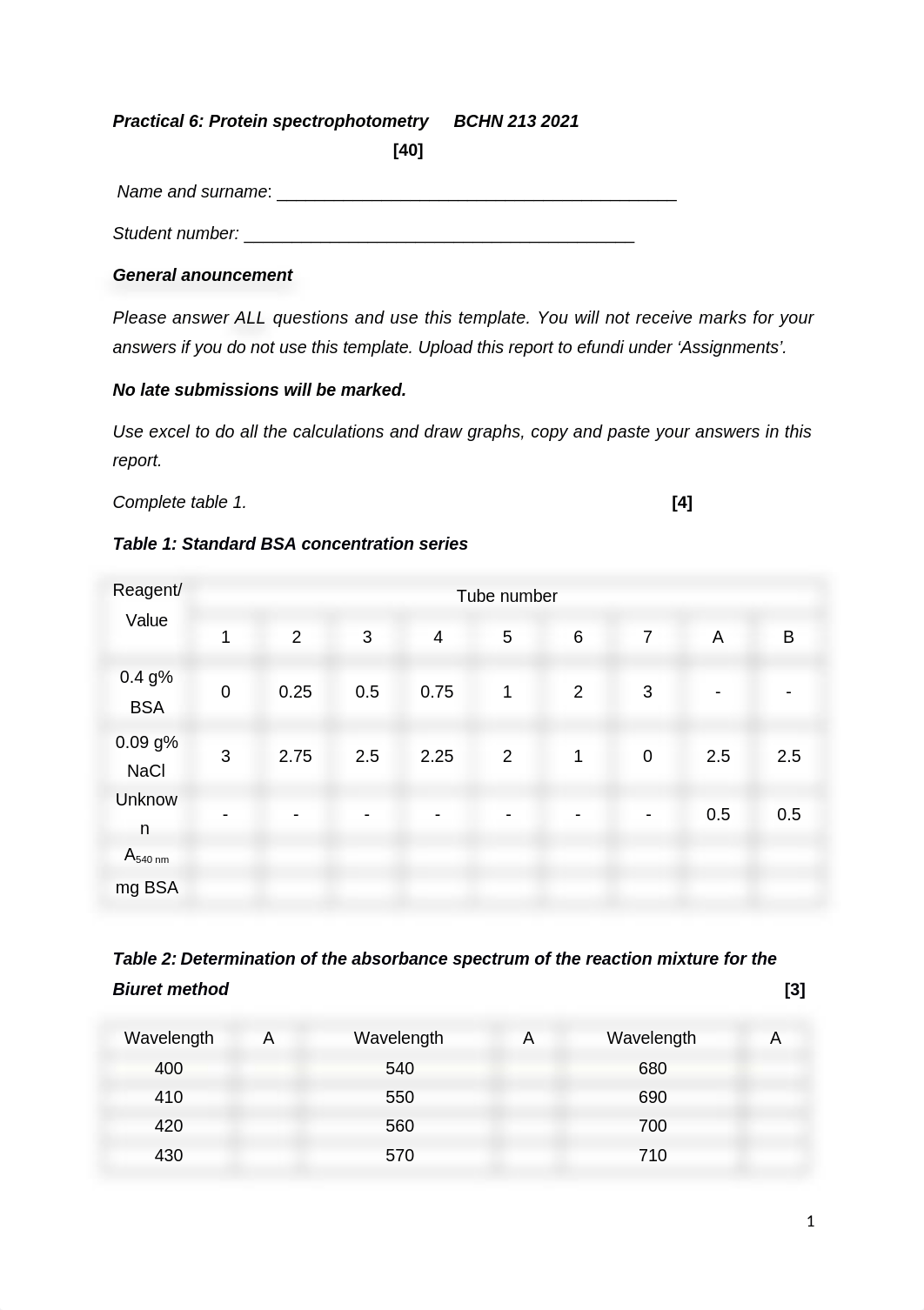 Wet practical report 4 Protein spectrophotometry.docx_d835pwrfcbz_page1