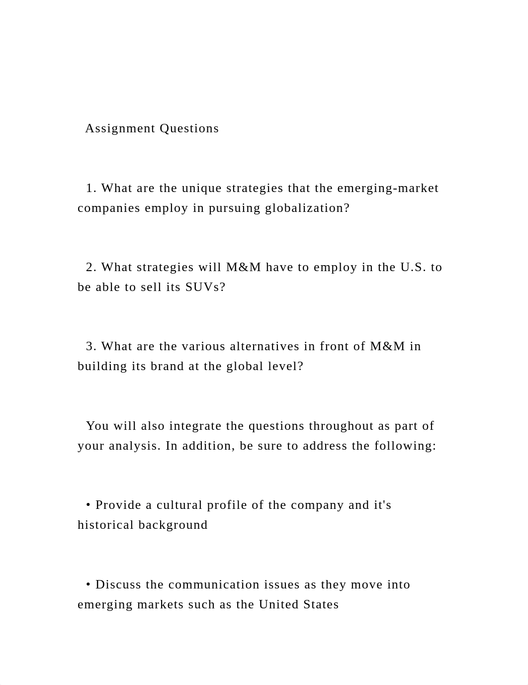 Assignment Questions   1. What are the unique strategies th.docx_d83ca21xwvn_page2