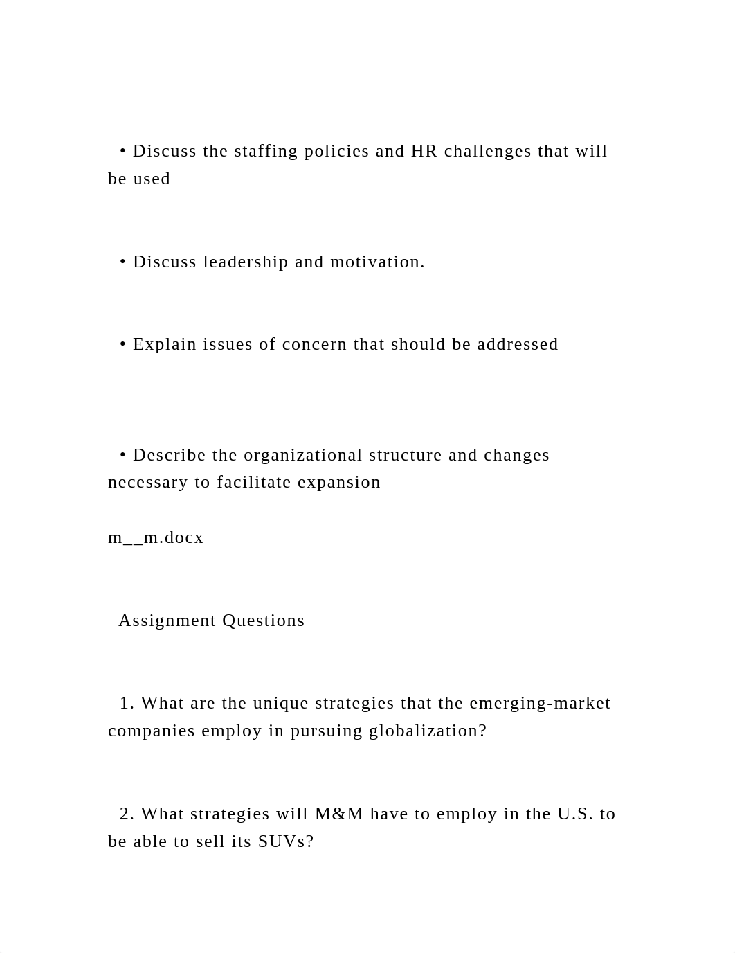 Assignment Questions   1. What are the unique strategies th.docx_d83ca21xwvn_page3