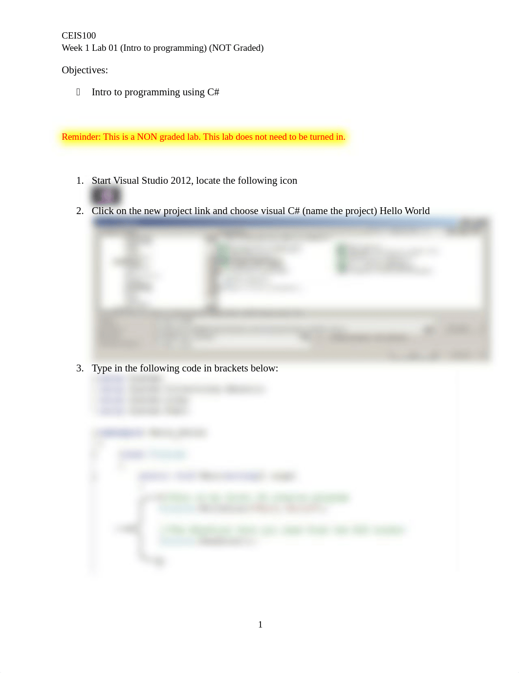 Week 1 Lab 01 (Intro to programming) (NOT GRADED)_d83yv1qelwh_page1