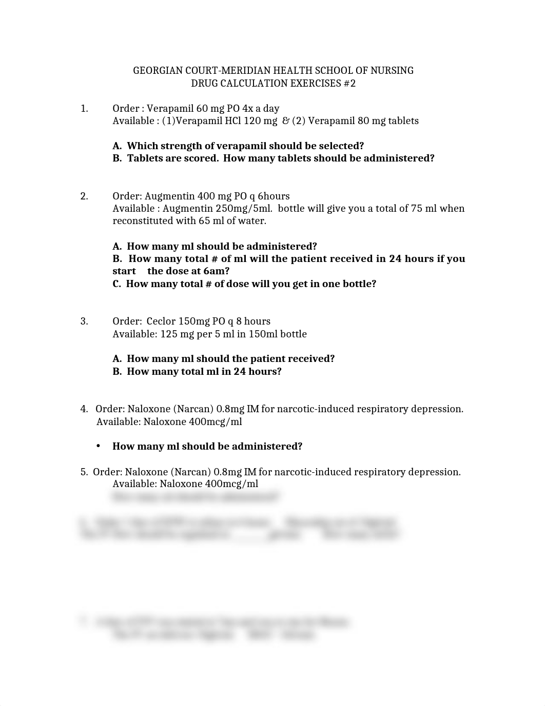 drug calculation exercise 2.docx_d84a4qnoz6z_page1