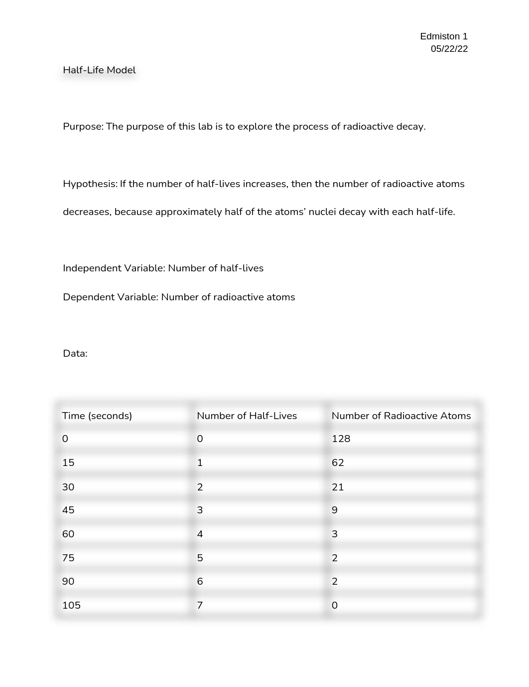 Lab Report_ Half-Life Model.docx_d84lc1xqz2h_page1