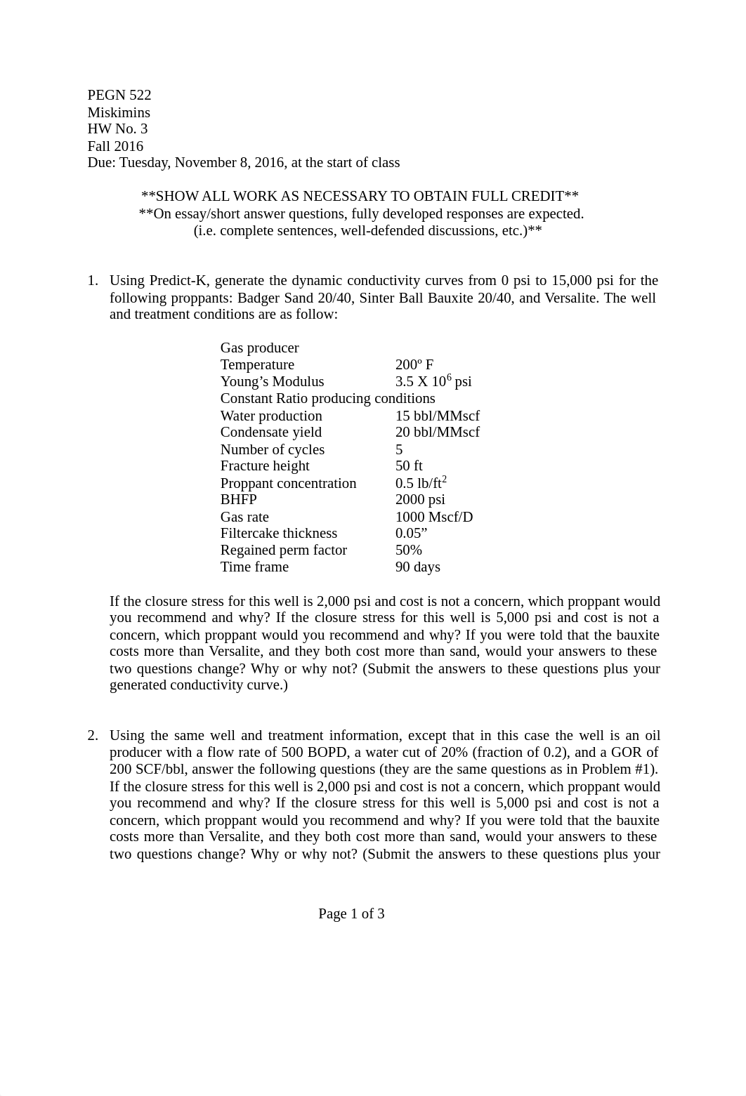 PEGN 522 Homework #3.pdf_d84s2no87zp_page1