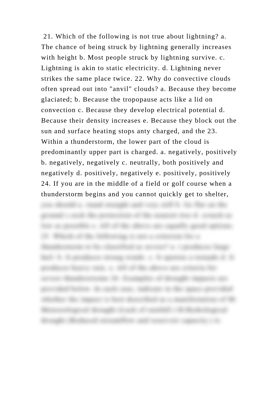 21. Which of the following is not true about lightning a. The chance.docx_d84wx8qkmw7_page2