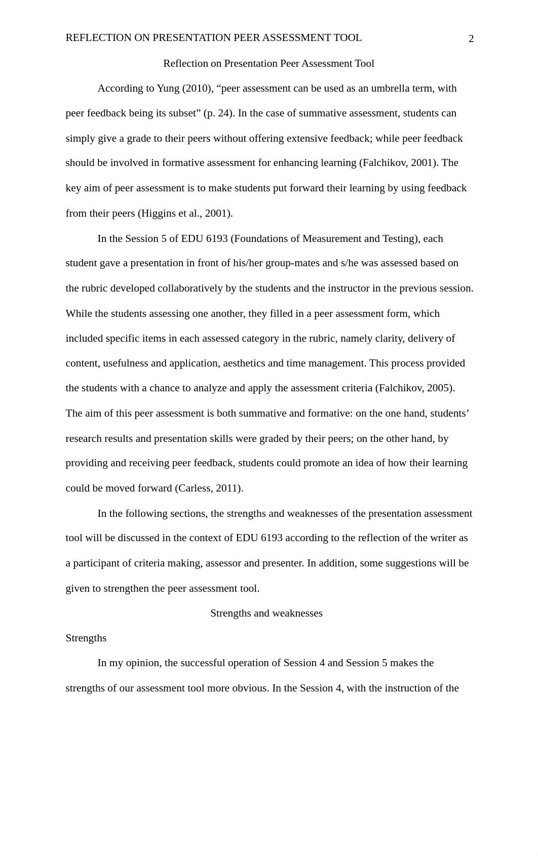 Reflection on EDU 6193 Peer Assessment.docx_d85dnve5e3z_page2