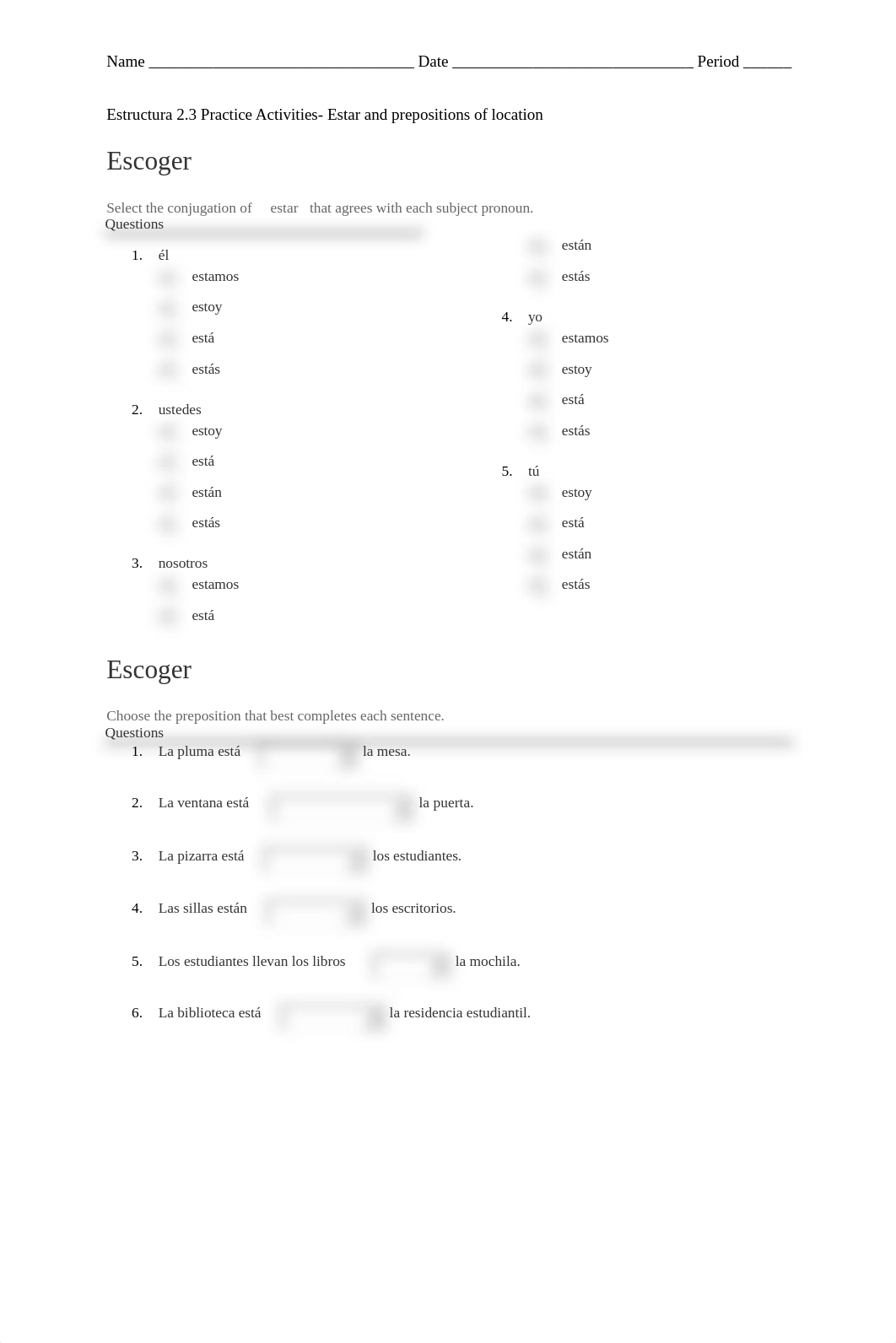 estructura 2.3 practice activities- estar and prepositions of location.docx_d85eiel7ohg_page1