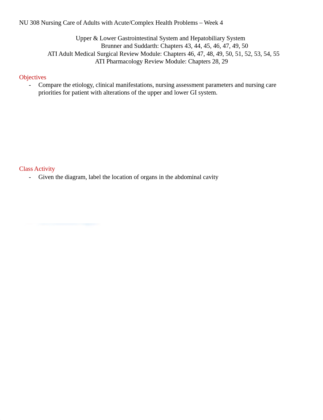 NU 308 WK 4 - GI and Hepatobiliary.docx_d85iph2zjas_page1