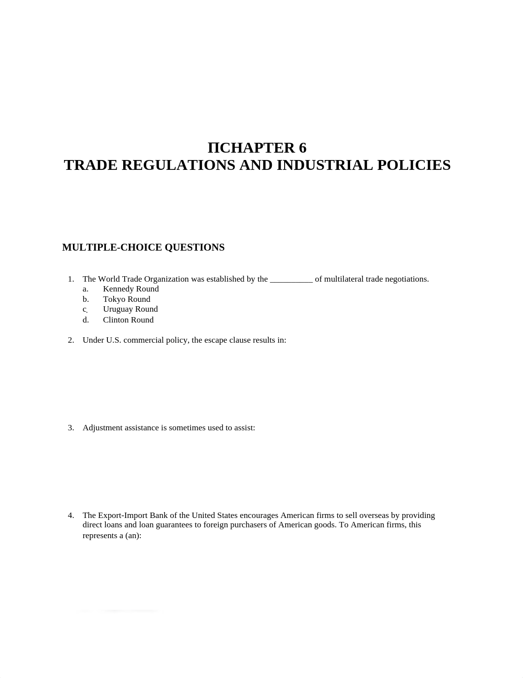 ΠCHAPTER 6 TRADE REGULATIONS AND INDUSTRIAL POLICIES_d85k56akwuz_page1