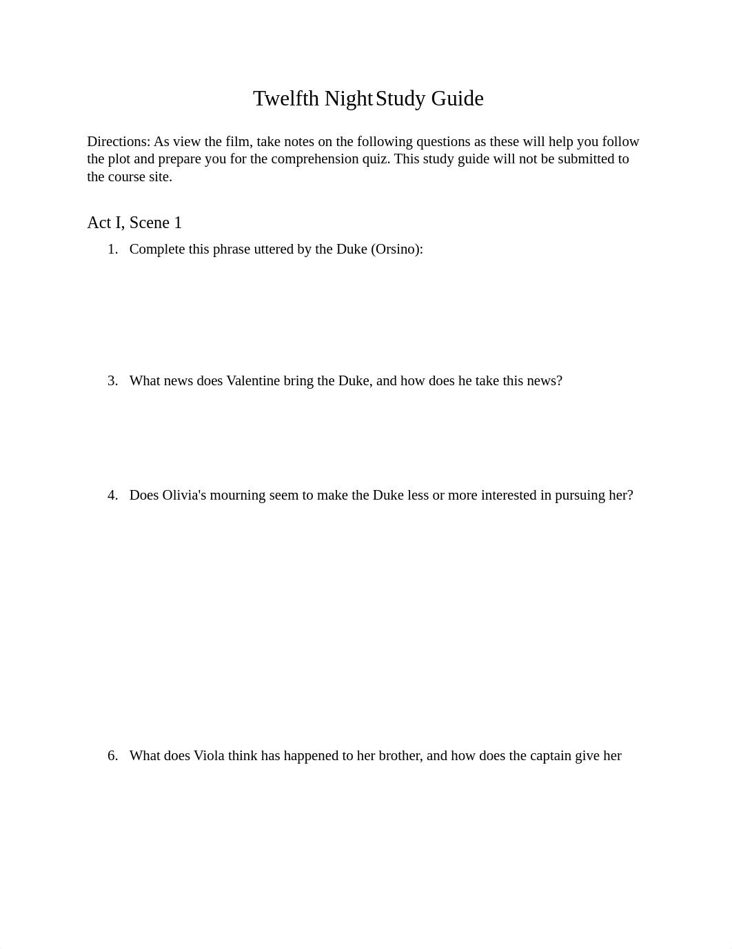 Twelfth Night Study Guide.docx_d85kc7cnpbr_page1