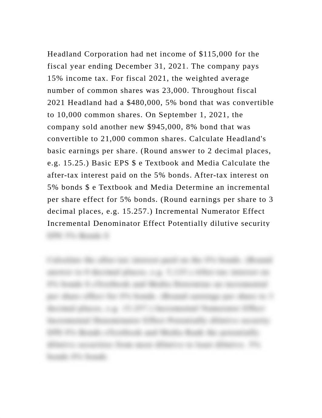 Headland Corporation had net income of $115,000 for the fiscal year .docx_d85kluk3em7_page2